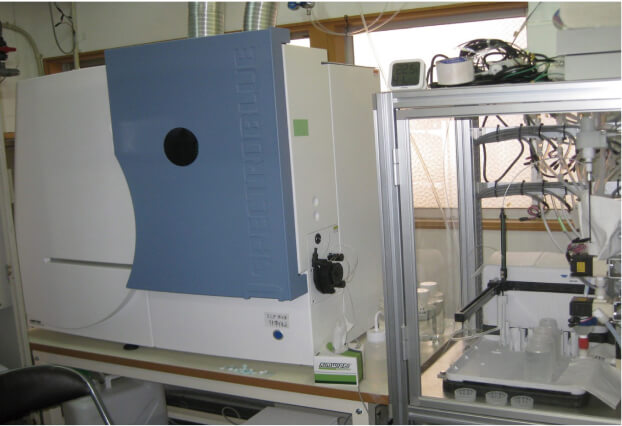 工場排水24時間連続 自動監視用分析機