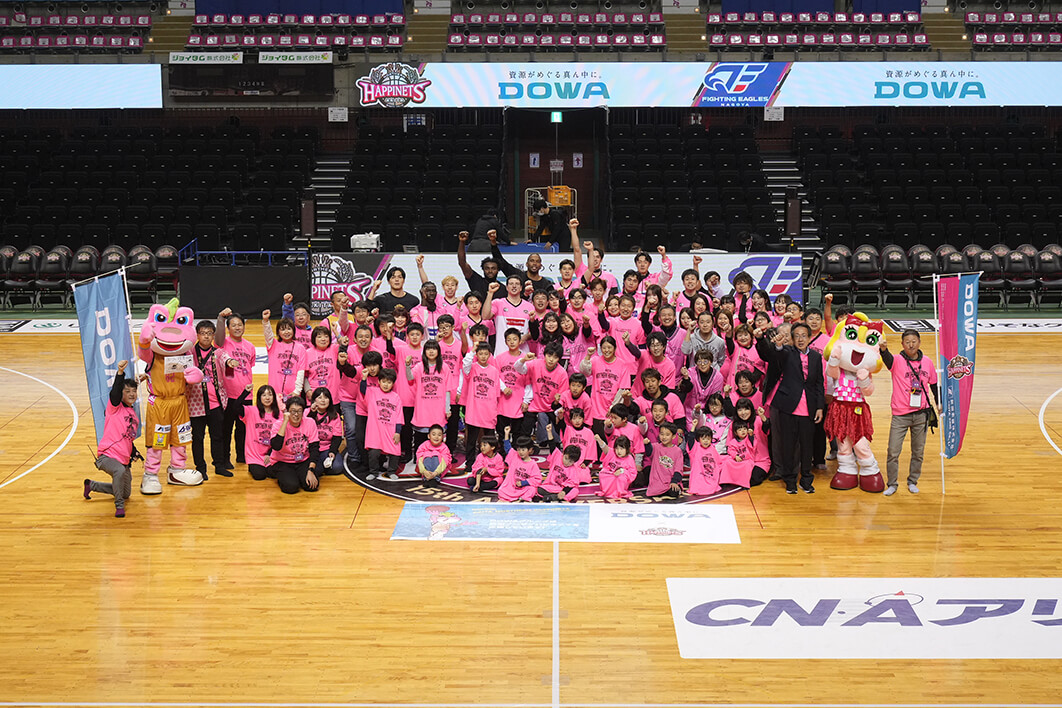 「秋田ノーザンハピネッツ」ホームゲームのスポンサーを務めました